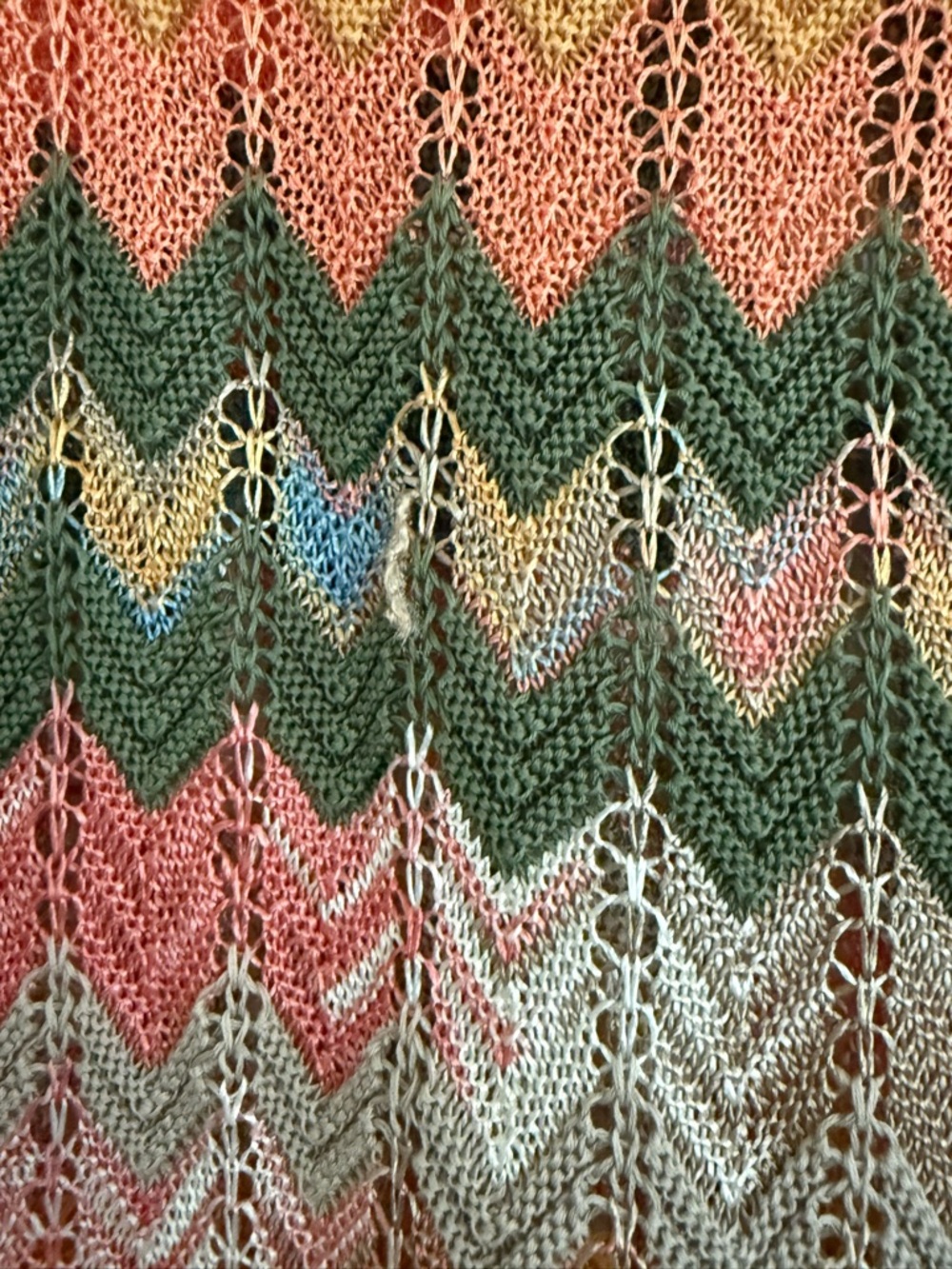 Missoni Multicolor Zigzag Knit Tunic in Mustard Accent - Picture 14 of 16
